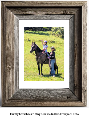 family horseback riding near me in East Liverpool, Ohio